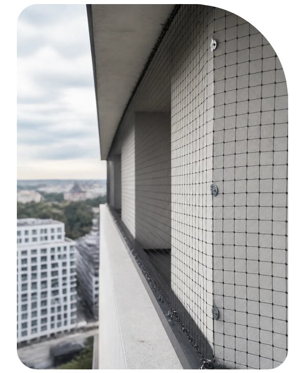 Сетка от птиц под ключ в Тихвине по цене от 5464 р. | Сенат-Тхв